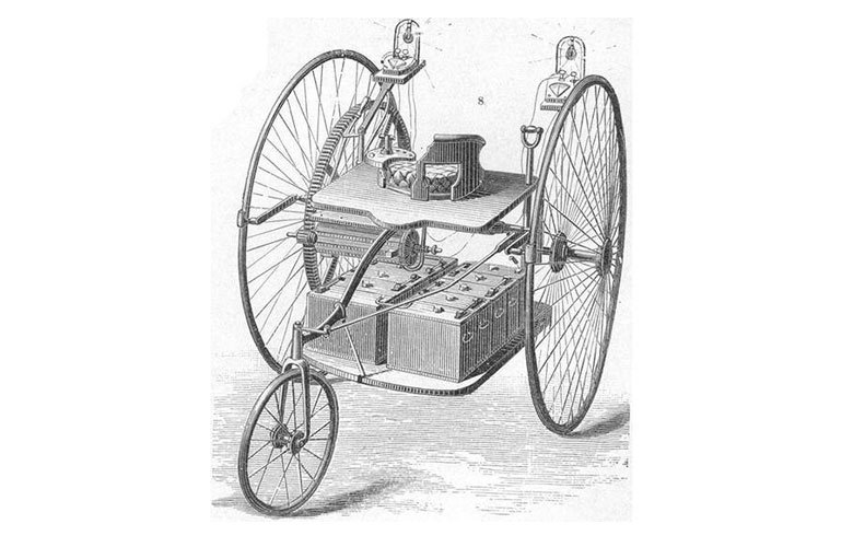 Xe ô tô điện đã xuất hiện từ những năm 1800.jpg