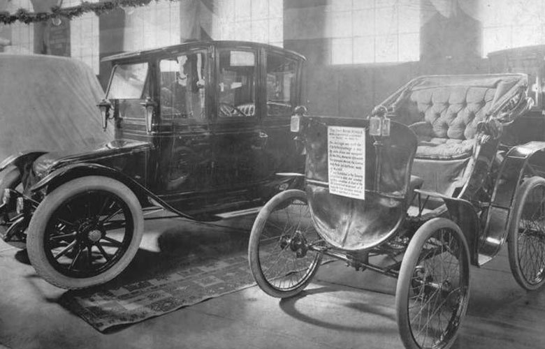 Xe ô tô điện được chú ý vào những năm 1900.jpg